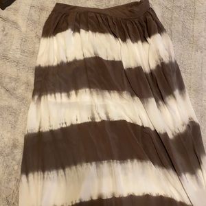 Long flowy high waist